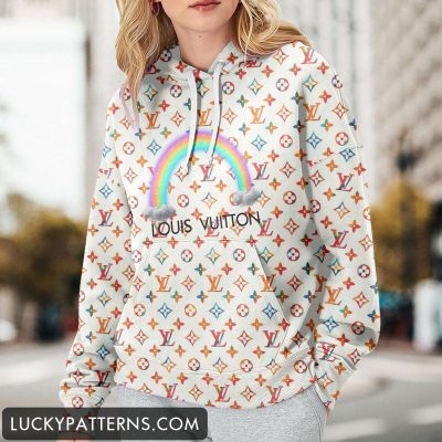Luxury 3D Printing Monogram Women Hoodie - LMH10816