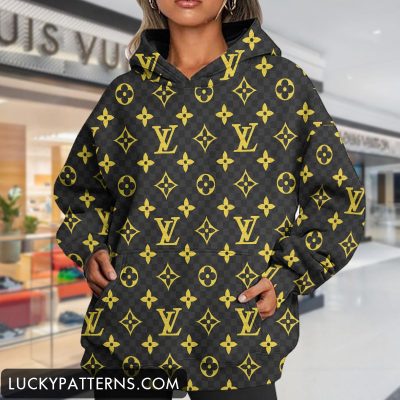 Luxury 3D Printing Monogram Women Hoodie I1 - LMH11711
