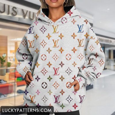Luxury 3D Printing Monogram Women Hoodie I1 - LMH11715