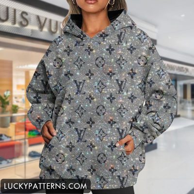 Luxury 3D Printing Monogram Women Hoodie I1 - LMH11716