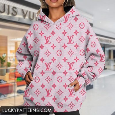 Luxury 3D Printing Monogram Women Hoodie I1 - LMH11718