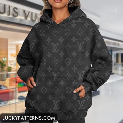 Luxury 3D Printing Monogram Women Hoodie I1 - LMH11702