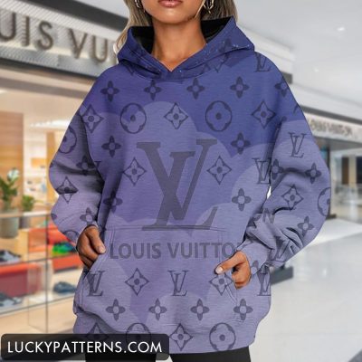 Luxury 3D Printing Monogram Women Hoodie I1 - LMH11724