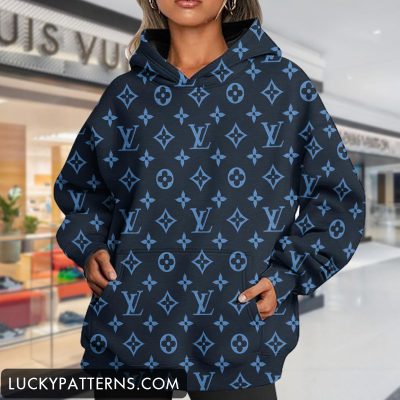 Luxury 3D Printing Monogram Women Hoodie I1 - LMH11728