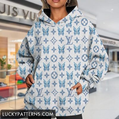 Luxury 3D Printing Monogram Women Hoodie I1 - LMH11729