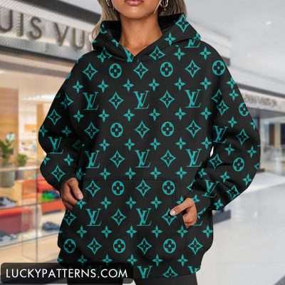 Luxury 3D Printing Monogram Women Hoodie I1 - LMH11730