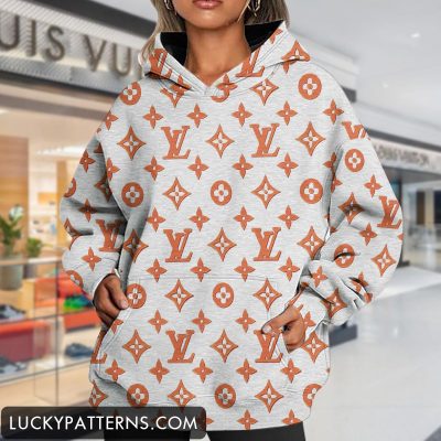 Luxury 3D Printing Monogram Women Hoodie I1 - LMH11731