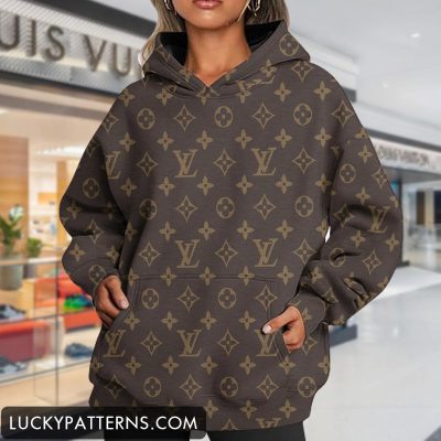 Luxury 3D Printing Monogram Women Hoodie I1 - LMH11705