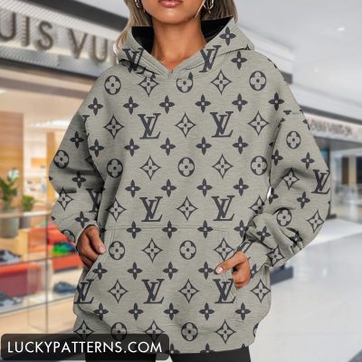 Luxury 3D Printing Monogram Women Hoodie I1 - LMH11707