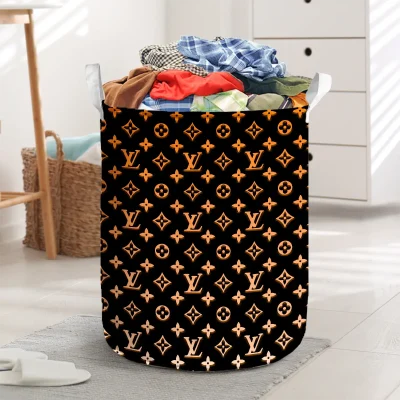 Gradient Orange Louis. Vuitton Laundry Basket _XYL-LMH1104