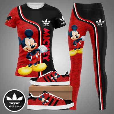 Mickey Mouse In Adidas Sporting Woman Set