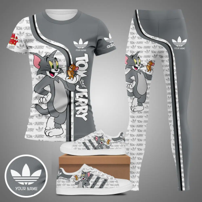 Tom & Jerry In Adidas Sporting Woman Set